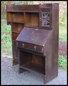 Liberty & Co. Combination Bookcase
